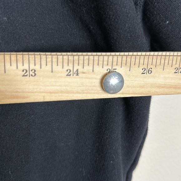 Vintage 90s Timber Wolf Wildlife Black Sweatshirt 2XLarge Graphic Wolf Pullover - Picture 6 of 9